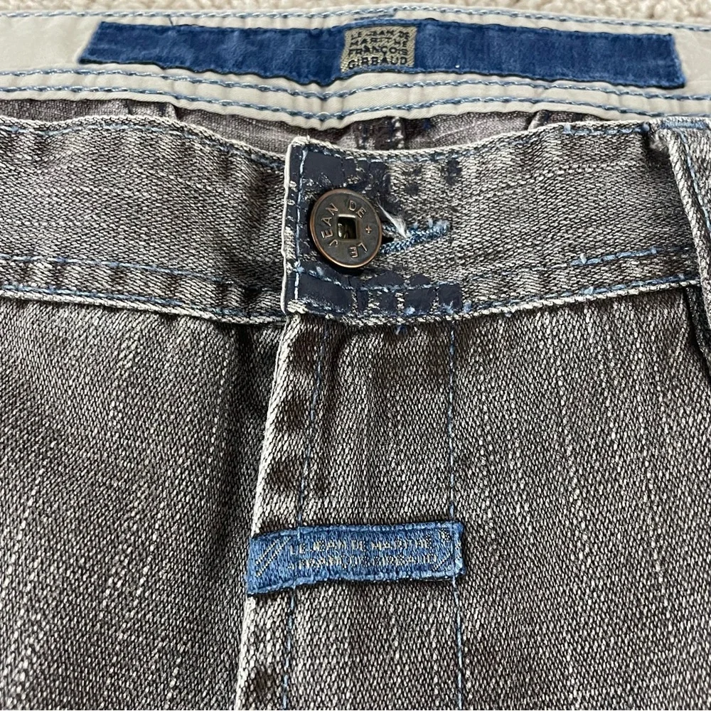 Marithe Francois Girbaud Denim Shorts 40 Cut Off Vintage Y2K Grunge Baggy F195 - Picture 7 of 13